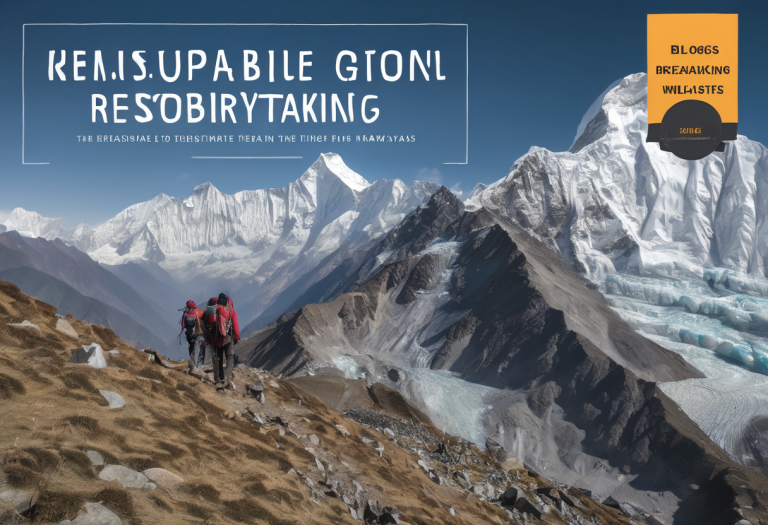 The Ultimate Guide to Responsible Trekking in the Himalayas